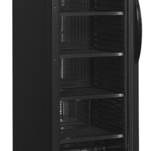 TEFCOLD CEV425 BLACK L/H Flaskekøleskab, venstrehængt dør