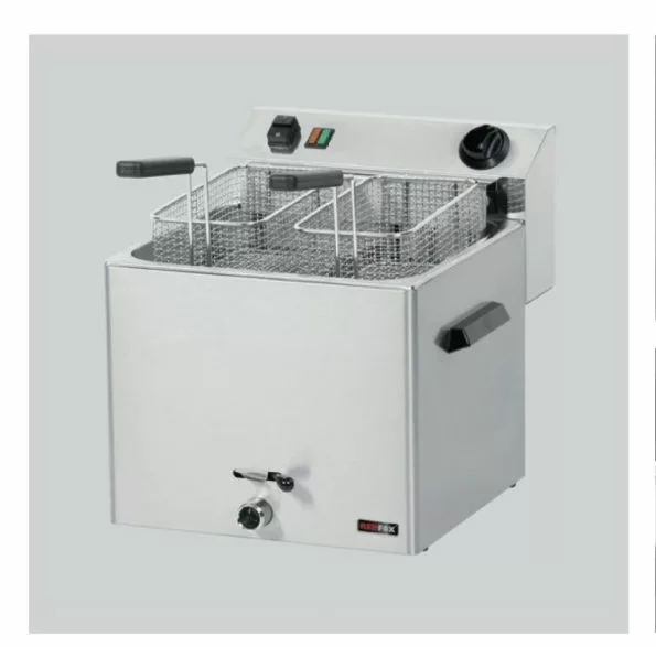 Friture m/ 2 kurve, RM GASTRO FE 10 TD, 11 L og 8,1 kw