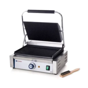 Kontaktgrill / Klemgrill “Panini”, single – Hendi, 2200W