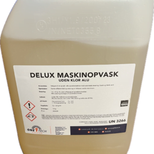 Delux maskinopvask uden klor alu 12 kg
