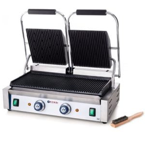 Kontaktgrill / Klemgrill, double – Hendi