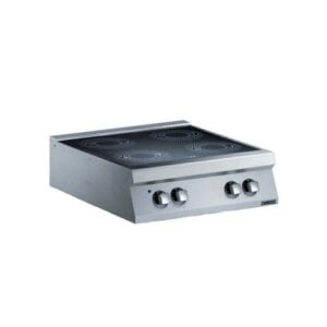 GLASKERAMISKKOGEBORD 4 ZONER 800MM