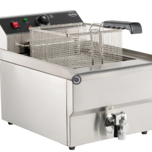 Friture 10 L bordmodel 5 kw 400v med tappehane